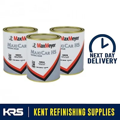 Max Meyer Maxicar HS Solvent Basecoat BO PE Paint Mixing Scheme Tinters  • £190.37