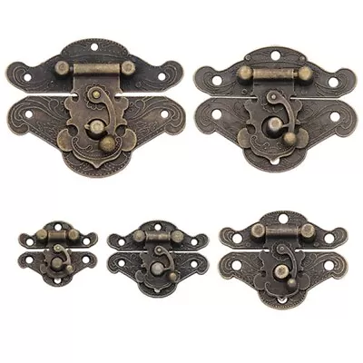 Decorative Antique Latch Hasp For Retro Wooden Box Functional And Charming • $18.99