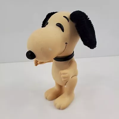 Vintage 1966 Peanuts Snoopy Dog Doll White Korea • $19.99