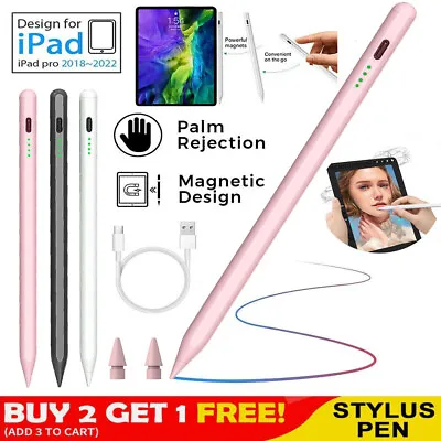 For Apple Pencil 1st 2nd Generation Pen Stylus IPad 6th 7th 8th 9th 10th Gen UK • £8.98