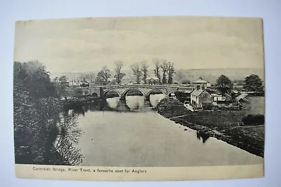 £6 • Buy Postcard Cavendish Bridge River Trent Leicestershire Derbyshire Unposted VINTAGE