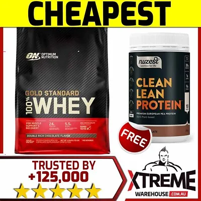 OPTIMUM NUTRITION 100% WHEY // 10LB 4.5kg GOLD STANDARD 10lbs WPI WPC PROTEIN ON • $237.45