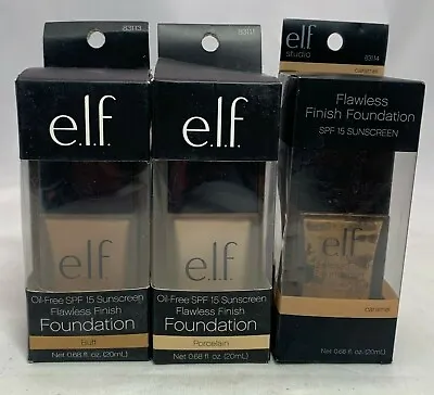 ELF Oil Free Foundation Flawless Finish ~ Choose Your Shade New • $8.88