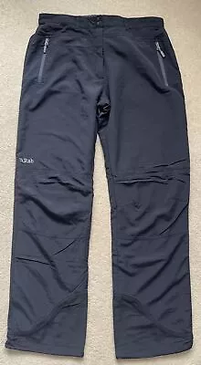 Rab Women's Walking Hiking Trousers VAPOUR RISE Pants Size UK14 Immaculate • $63.15