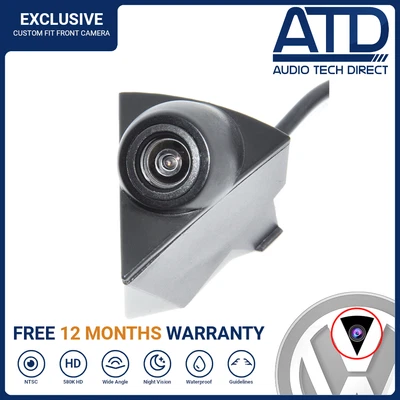 £26.99 • Buy Front Camera For VW Passat Eos Crafter Fox Up! Scirocco Jetta Touareg Badge Fit