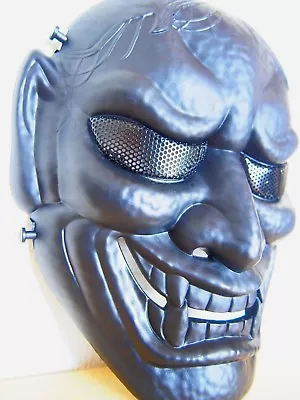 Samurai Hannya Oni Tactical Half Face Airsoft Mask BB Evil Demon Monster Kabuki • $34.89