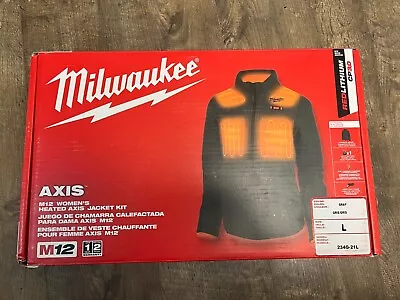 Milwaukee 234G-21L M12 Women's Heated AXIS Jacket Kit - Gray - NEW • $129.45