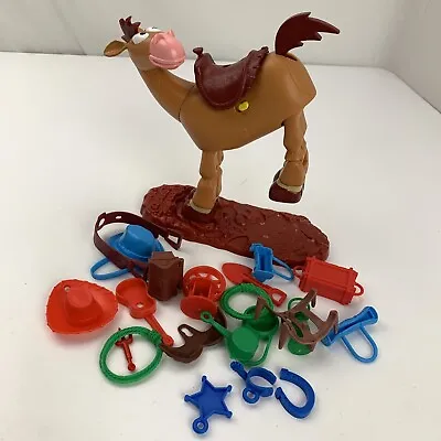 Toy Story 3 Buckaroo Game Hasbro Disney Pixar Bullseye Woodys Roundup Parts • $24.90