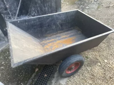 SCH DTSB Metal Trailer For Garden Lawn Tractor/Quad Bike • £100