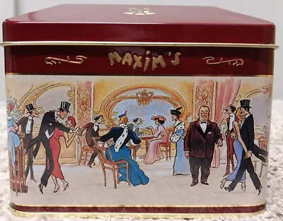 Maxim's Mini Pralines Tin Empty France • $24.99