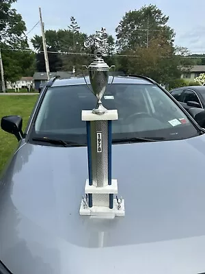 1978 Seaway Park Motorcycle Motocross Vintage Trophy 26”Tall Dirt Bike 1st Place • $50