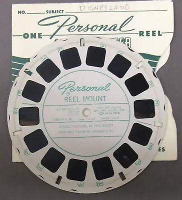 Circa 1957 DISNELYAND California PERSONAL Viewmaster Reel W/sleeve • $29.99