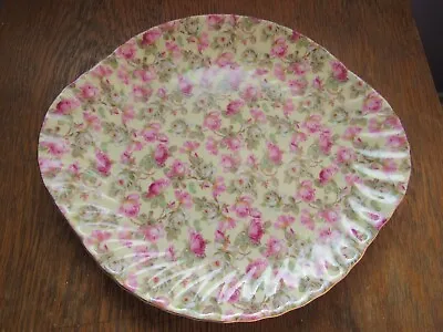 Chinz Collection Royale Garden By Stafforshire Serving Plate With Handles • $21.60