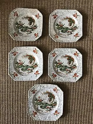 PHOENIX WARE 6 “  PLATES BY T.F.&S Ltd  Cake Side Plates Tea Party - 5 Plates • £10