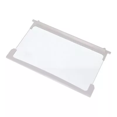 £14.95 • Buy Fridge Freezer Refrigerator Glass Shelf & White Edge Trims For HOTPOINT