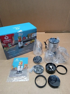 £49.99 • Buy The Original Magic Bullet Blender Mixer & Food Processor 11-Piece Set Black C851