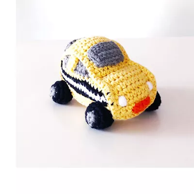 Baby Soft Toy Taxi Car Rattle • £11