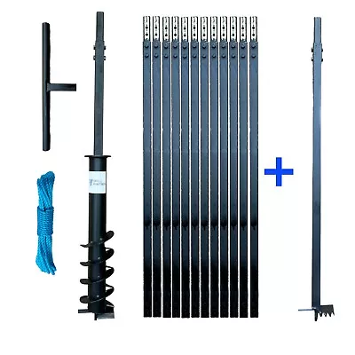 £251.60 • Buy Hand Auger 4inch /40ft Best Auger / Digger / Water Well / +CLAY DRILL-BIT