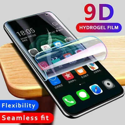 For Samsung Galaxy S8+ S9+ S10 S10e 3D Hydrogel Protective Film Screen Protector • £2.68