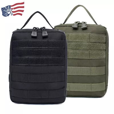 Tactical Molle Admin Pouch Compact Utility EDC Tool Belt Waist Pack Storage Bag • $7.89