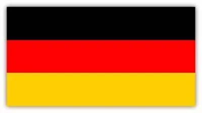 Patriotic Germany Flag Sticker Laptop Wall Car Hard Hat • £4.64