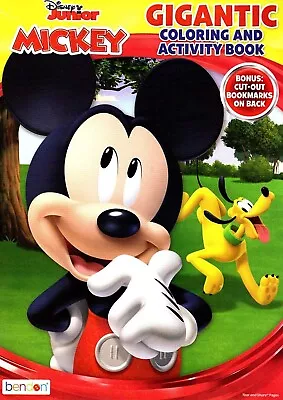 Disney Junior Mickey Minnie Mouse Gigantic Coloring Activity Book - 200 Pages • $9.99