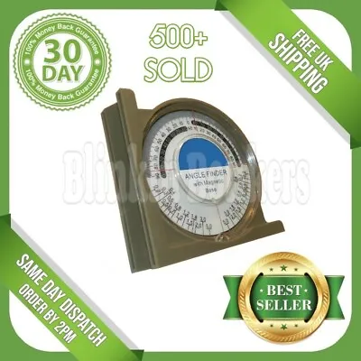 Inclinometer With Magnetic Base Roofing Level Protractor Angle Finder Gauge Dial • £6.89