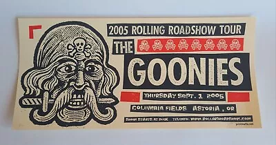 THE GOONIES Signed #3/30 9x19 2005 Mondo Art Print By Print Mafia - Astoria • $400