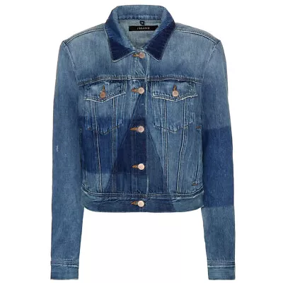 J Brand Harlow In Blue Shadow Denim Jacket Size XS • $98.99