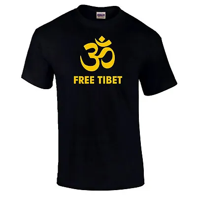 £10.95 • Buy Free Tibet Peace Human Rights Dalai Lama Buddha Indian China Gift T-Shirt S-5XL