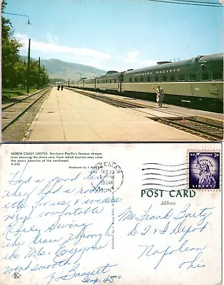 North Coast Limited Northern Pacific's Streamliner Posted 1958 VTG Postcard • $9.89