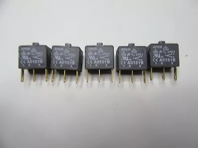 APEM Components A0151B Switch BlockSPDTMaintained Action Lot Of 5 • $31.20