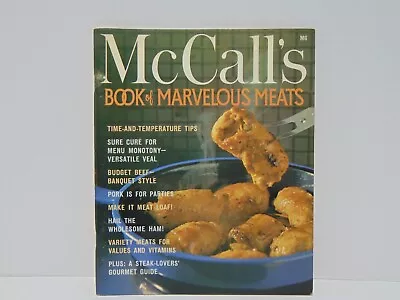 McCall's Book Of Marvelous Meats 1965 McCall's Cookbook M6 • $5