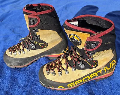 La Sportiva Nepal Cube GTX Mountaineering Boot Gore-Tex Men 6.5 Women 7.5 EU39 • $300