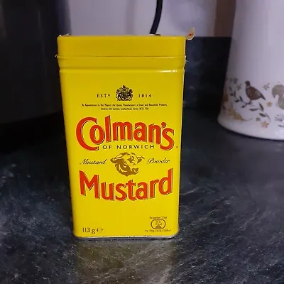 Colman's Mustard Tin 113g • £5