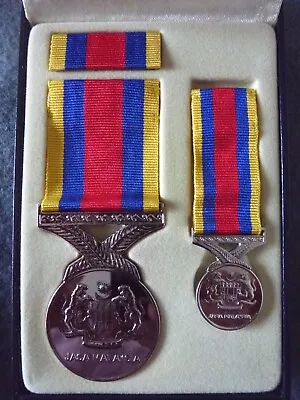 Pingat Jasa Malaysia (PJM) Medal With Presentation Box • £19.99