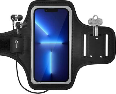 $18.04 • Buy For IPhone 14 Plus 13 12 11 Pro Max XR Armband Case Sports Gym Running Arm Band