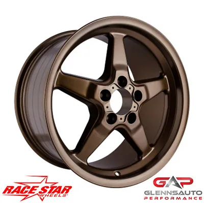 Race Star 17x10.5 (92-705154BZ) 2005-2015+ Mustang - 92 Drag Star Bronze • $396.62