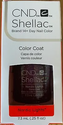 £8.95 • Buy CND Shellac UV Gel Nail Polish In Nordic Lights - 7.3ml UNBOXED