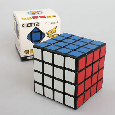New ShengShou 4x4x4 Speed Ultra-smooth Magic Cube Puzzle Twist 4x4 Black • $10.22