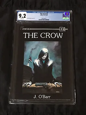 Caliber Comics 1989 J. O'Barr's The Crow #2 CGC 9.2 Near Mint- With White Pages • $250