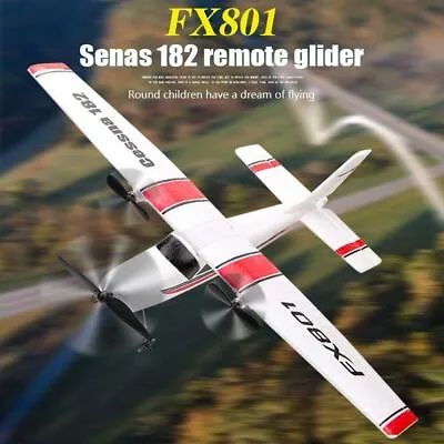 2CH Fixed Wing RC Glider Plane Toy Remote Control Airplane For Cessna 182 Model • $61.96