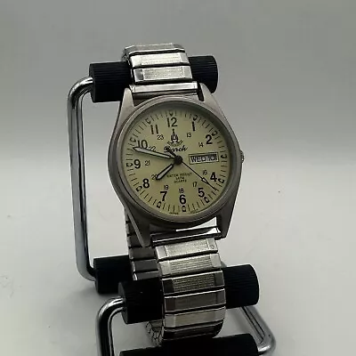 Gents Darch D1001M Miltary Quartz DAY/DATE Fresh Battery  • $20