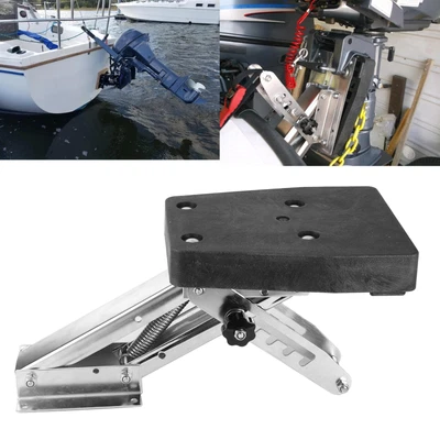 $244.07 • Buy Boat Motor Stand Bracket 304 Stainless Steel 25HP 110 Lbs For 2‑Stroke Outbo XXL
