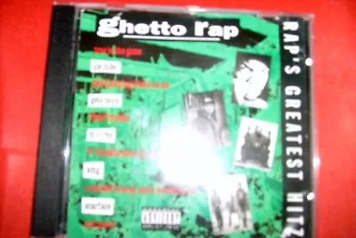 Ghetto Rap: Rap's Greatest Hitz - V/a - Cd - **excellent Condition** - Rare • $85.49