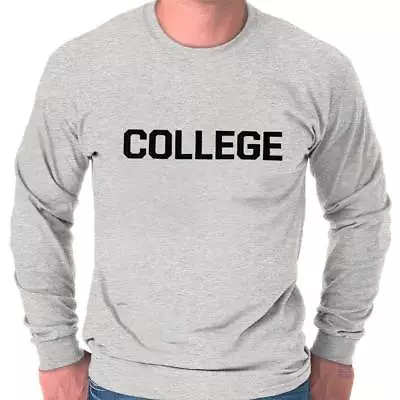 Animal House Faber College Drunk Frat Party Long Sleeve Tshirt For Men Or Women • $22.99