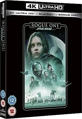 £11.99 • Buy Rogue One - A Star Wars Story (4k Blu-ray) **NEW**
