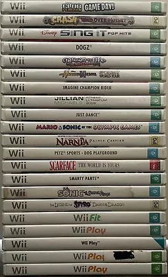 Nintendo Wii/Wii U Games *Choose Your Game* Free Postage • $3.50