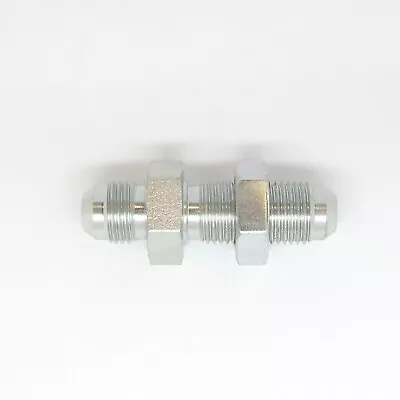 3/8 Jic 37° Male Flare Bulkhead Union Hydraulic Steel Fitting 2700-06-06 • $9.26