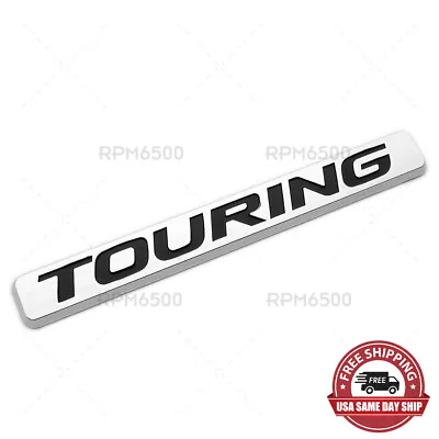 Honda Civic Touring Rear Trunk Letter Logo Badge Emblem Nameplate OEM Chrome • $12.99